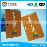 ISO 13.56Mhz MF S50 or F08 1k Bytes Smart Card