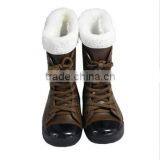 Kids Non-slip Outsoles With Shoes Lace Flexible PVC Boots thumbnail-2