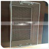 Qiangyu 2017 Hot Sale Stainless Steel Wire Mesh Kitchen Basket