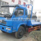 DongFeng Flat Deck Truck for Machine Transportation thumbnail-1
