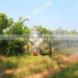 High Efficient Orchard Fruit Garden Vineyard Trailer Boom Tank Air Blast Sprayer 800L 1500L With Italy SPA Diaphragm Pump thumbnail-2
