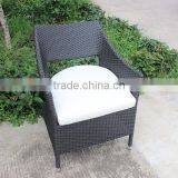 Upscale Outdoor Rattan Furniture Dining Round Table Set thumbnail-4