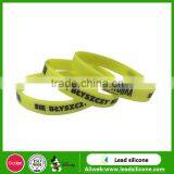 Cheap Customized Logo Personalised Silicone Bracelets thumbnail-5