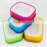 N204 Candy-colored Beautiful Travel Plastic Soap Box thumbnail-1