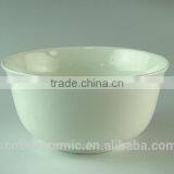 Wholesale 4.5inch White Porcelain Soup Bowl for Hotel Restaurant Ceramic Bowl Round Porcelain Ceramic Rice Bowl thumbnail-2