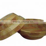 High Quality Best Selling Eco Friendly Natural Rubberwood Bowl From Viet Nam thumbnail-1