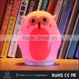 Multicolor Changing Led Night Light Mini Owl Led Sensor Nightlight Led Lamp thumbnail-4