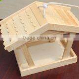Gold Supplier Handicraft Small Pet Nest With Roof thumbnail-1