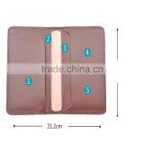 Brown- Black Available Wholesale Pvc Passport Cover thumbnail-1