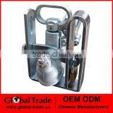 Universal Heavy Duty Steel Caravan Trailer Hitch Lock Security With Padlock A1993 thumbnail-1