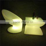 Hot Sales Top Quality Home Glowing Bar Table and Chair With Rechargeable Battery Operated thumbnail-3