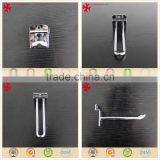 4"Pegboard Slatwall Single Hook Pin Shop Display Fitting Prong Hanger Plate - Pack of 100 thumbnail-5