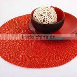 Pet Placemat for Christmas Dinner Set/round Placemat