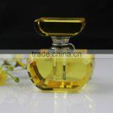 Yellow Color Empty Crystal Perfume Bottle for Laddys thumbnail-1