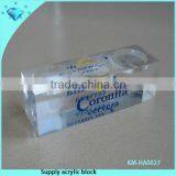 Supplier 50mm Clear Acrylic Block thumbnail-1