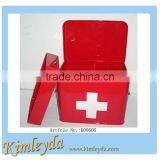 Metal Medicine Chest Medical Kit Emergency Box thumbnail-1