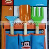 Hot Sale Kids Gardening Tools Set Wood Handle Printed, Children Gardening Tools thumbnail-2