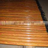 Wood Grain PVC Coated Wooden Broom Handle thumbnail-2