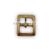 Solid Brass Center Bar Buckle With One Prong, Polished Belt Buckle thumbnail-1