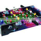 Table Top Football With Design on Board Foosball Soccer Table / Kicker Football Table