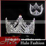 2015 Miss America Pageant Princess Rhinestone Tiaras in Bulk H172-170 thumbnail-1