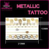 Metallic Fashion Shiny Body Art Temporary Tattoo Sticker thumbnail-3