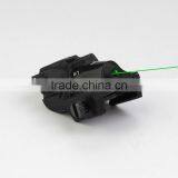 New Updated Tactical Sub Compact Rechargeable Pistol Green Laser Sight With Quick Push on off Switch thumbnail-2