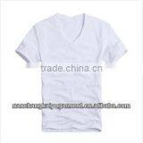 Summer Mens Casual Sexy Tight Short Sleeve V-neck T-shirt thumbnail-1