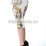 New Arrival Ivory Floarl Print Zip Fastening Back Pencil Skirt Woman Tube Skirt thumbnail-6