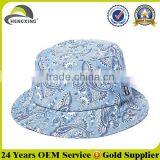 Blue Custom Blank Colorful School Bucket Hat thumbnail-1