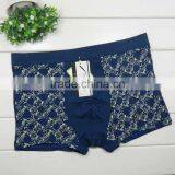 Printed Geometry Fashion Bamboo Fiber Men Briefs Stock Men Boxer Briefs Boyshort thumbnail-4
