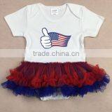 July 4 USA Romper Tutu Skirt Cotton thumbnail-1