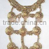 BAREFOOT SANDAL Payal ANKLETS Pair Feet Bracelet Toe Ring thumbnail-2