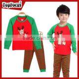 Cheap Wholesale Fashion Nightwear Cotton Kids Christmas Pajama Sets thumbnail-1
