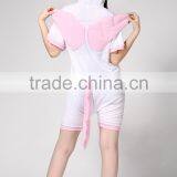 China Supplier 2014 Adult Contemporary Pink Unicorn Animal Pattern Short Sleeves Summer Evening Women Dresses thumbnail-6