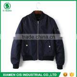 New Style Custom Logo Multicolor 100% Polyester Ladies Sublimated Bomber Jacket thumbnail-5