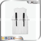 White Sleeveless t Shirt Latest t Shirt Design for Men thumbnail-1
