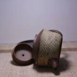 Antique Line Tea Pot Chinese Pottery Supplier Handcraft Clay Tea Pot With Gift Box thumbnail-4