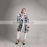 Myfur New Fashion Lady Style Real Raccoon Fur Jacket Overcoat thumbnail-2