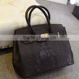 DY0058Z Europea Fashion Snakeskin pu Leather Bag Tote Handbag thumbnail-2