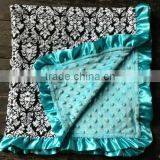 Chevron Minky Blanket Minky Baby Blanket Floor Blanket, Nap Blanket, Crib Blanket, Car Blanket Stroller Blanket thumbnail-1