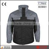 EN343 Custom Work Wear Mens Waterproof Winter Parka Jacket With Seam Tape thumbnail-2