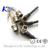 M12 17-контактные водонепроницаемые экранированные угловые формованные кабельные соединители для самцов thumbnail-4