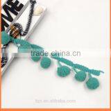 Stock Colorful Women's Girl's Apparel Accessories Pom Pom Ball Trimming thumbnail-4