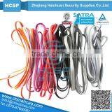 Color High Visibility Polyester Retro Reflective Fabric Piping Tape for Clothing