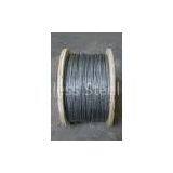 3mm AISI / BS ASTM Wire Rope , 7x19 Galvanized Steel Wire Rope for Bridges thumbnail-1