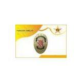 Memorial Prize Bronze / Copper Zinc Alloy Police Metal Badge With Custom Finish thumbnail-1