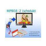 Commercial Advertising Display Screens 12v USB SD Card Media Player for TV