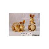 Terracotta Rabbit,2asst. thumbnail-1