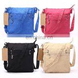Fashion Shoulder Bag Nylon Messenger Bag Black Multi-pocket Crossbody Bag Small Zipper Bag thumbnail-1